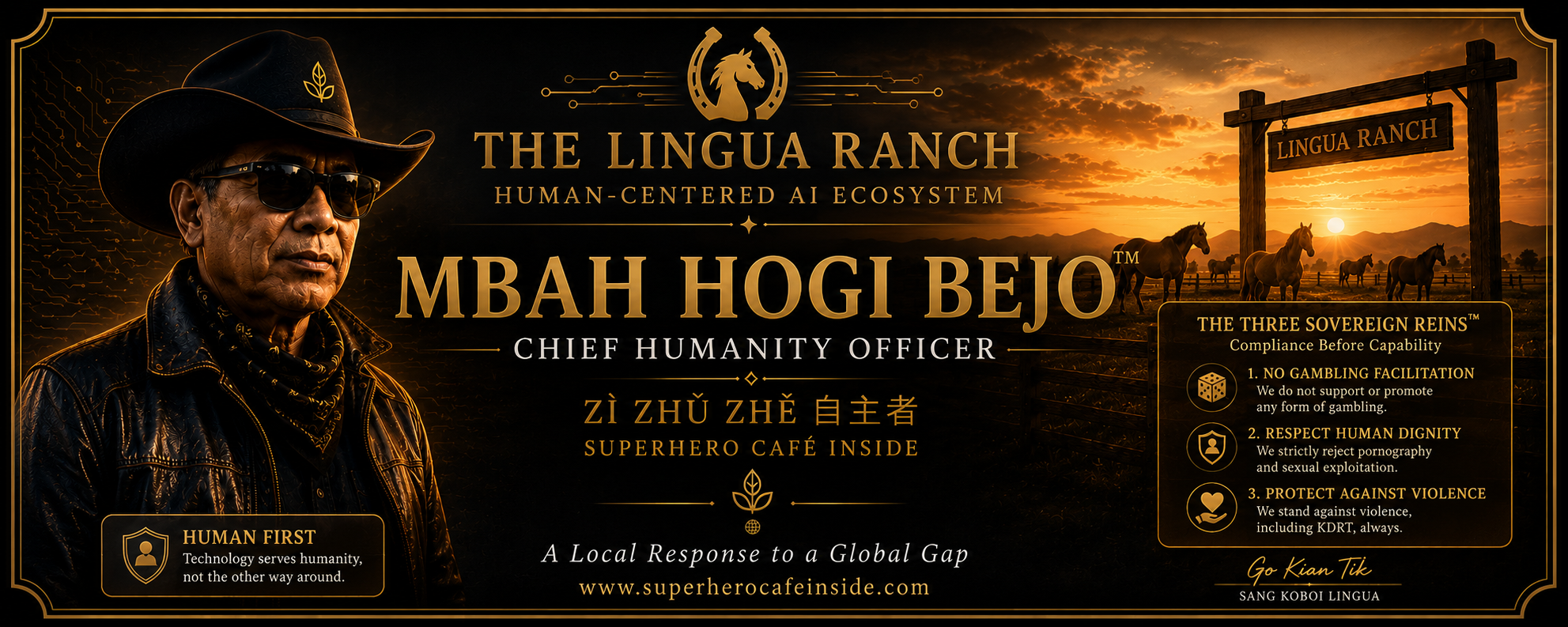 The Lingua Ranch - Human-Centered AI Ecosystem - Compliance Before Capability